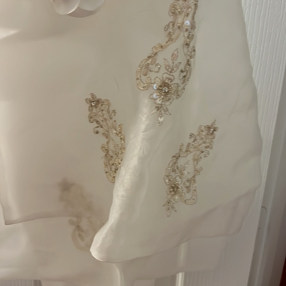 NEW Formal Dress Size 10 Ivory Color - Picture 13 of 15